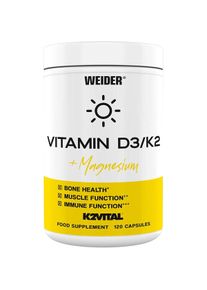 Weider Vitamin D3/K2 + Magnesium, 120 Kapseln