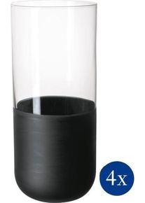 Villeroy & Boch Villeroy & Boch Manufacture Rock Glass Longdrinkbecher Set 4tlg.