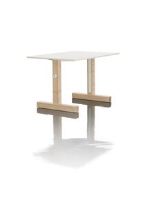 Little Big Table Table d'enfant réglable en hauteur Magis