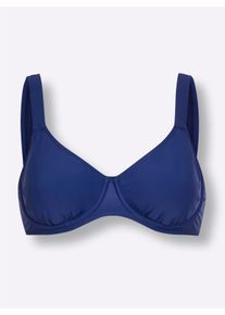 feel good Dames Bikinibovenstukje in koningsblauw ,maat 38C, Witt, 80% Polyamide, 20% Elastan