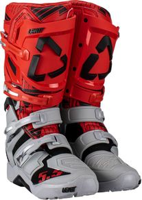 Leatt 5.5 FlexLock Enduro S23, stivali , colore: Grigio/Rosso/Nero , dimensione: US 13
