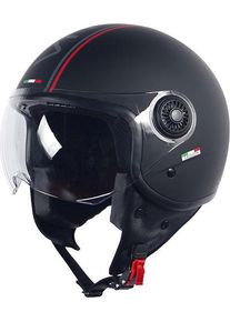 Vito Loreto Fashion, open face helmet , color: Matt-Black , size: L