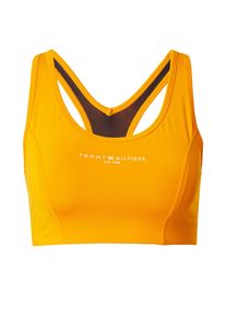 Tommy Hilfiger Sport Kvinnor Sportbehå 'Essentials' orange / vit Storlek XS