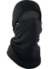 Zan Headgear Fleece Low-Pile, balaclava , color: Black , size: One Size