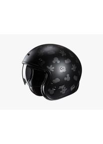 HJC V31 Mickey MC5SF Motorradhelm (Schwarz/Silber)