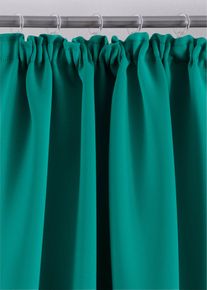 Yksiv&auml;rinen pimennysverho thermo-ominaisuudella (1 kpl/pakkaus), sininen, K/L: 145/130 cm, bonprix
