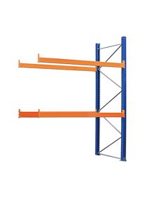 eurokraft pro Estantería para palets, estantería de ampliación, H x A x P 3365 x 2800 x 1100 mm