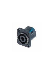 NEUTRIK Chassis-Steckverbinder, Schwarz, Stecker, 30A, Pole - 2 - NL2MP-SB