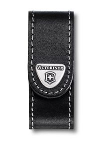 Victorinox Boîtier cuir en Noir