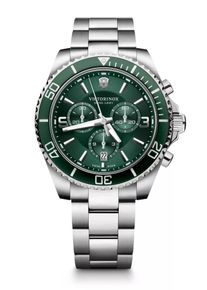 Victorinox Men’s Watch Maverick Chronograph - Green - 43 mm