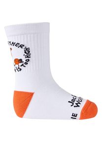 Jack Wolfskin Dziecięce skarpetki funkcyjne Smileyworld Sock CL C Kids 34-36 white/mint leaf