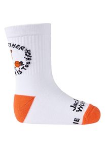 Jack Wolfskin Dziecięce skarpetki funkcyjne Smileyworld Sock CL C Kids 28-30 white/mint leaf