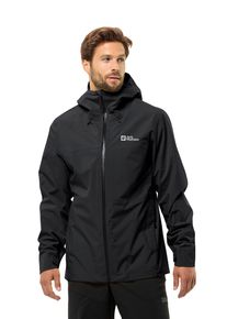 Jack Wolfskin Męska kurtka przeciwdeszczowa Highest Peak 3L Jacket Men L black