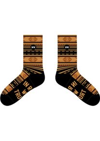 Rokker Boho Trust, socks unisex , color: Brown/Black/Beige , size: 44-47 EU