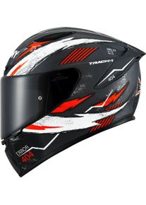 Suomy Track-1 404, kask integralny , kolor: Matowy Ciemnoszary/Czerwony/Biały , rozmiar: M
