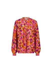 Fabienne Chapot Dames Blouse oranje / pink / wit XS