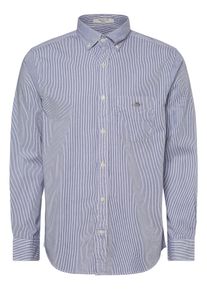 Gant Heren Overhemd donkerblauw / wit XXXL