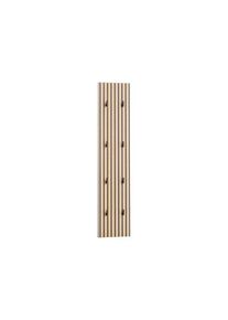 Tchibo - Hakenpaneel »Alexa« - 24,5x2,5x109cm - schwarz - Holz / Metall