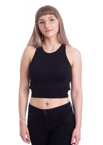 Urban Classics - Cropped Rib Black - Top