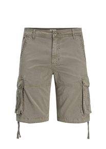 Jack & Jones Nadměrn&aacute; velikost: Jack & Jones, Cargo bermudy, streč B&eacute;žov&aacute;