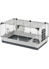 Krolik large Cage pour lapins et cochons d'inde avec grand espace de vie. Variante large - Mesures: 100 x 60 x h 50 cm - Gris - Gris - Ferplast