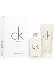 Calvin Klein Unisexdüfte ck one Geschenkset Eau de Toilette Spray 50 ml + Shower Gel 100 ml