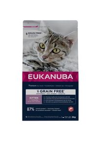 eukanuba Euk Cat Kitten Grainfree Salmon 2 kg