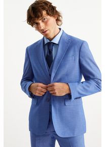C&Amp;A Anzug mit Krawatte-Regular Fit-4 teilig, Blau, Taille: 24