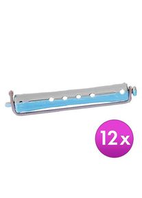 HS Profi Dauerwellwickler Blau-Grau, Ø 13 mm, 12 Stück