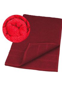 Sinelco Kabinett-Handtuch rot