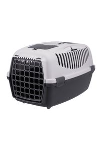 Trixie Katzen- und Hundebox Traveller Capri 3 hellgrau/grau