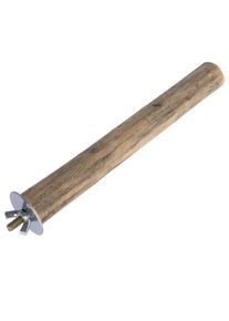 Posatoio in legno naturale TIAKI Tg. S 2-3 cm, 20 cm, Accessorio per voliere