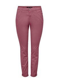 Only Dames Chino 'PARIS' oudroze 34