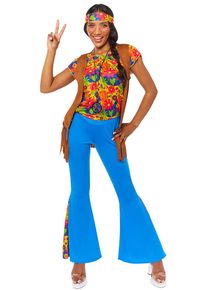 Amscan Déguisement femme Hippie Girl Clair