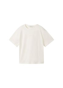 Tom Tailor Denim Damen Basic T-Shirt, braun, Uni, Gr. XXL, baumwolle