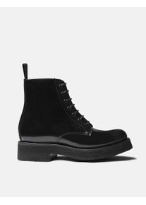 Womens Grenson Denver Boot (Hi Shine Leather) - Black
