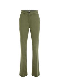 WE Fashion Hose Damen oliv Größe 40