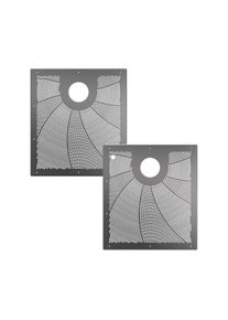 EVA Vormontagesatz Einbaunische f&uuml;r SquareX1 Gegenstromanlage, Stahlwandbecken