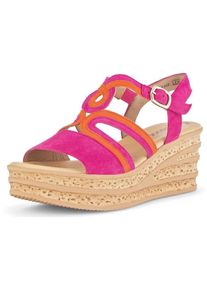 Gabor Dames Sandaal oranje / pink 35