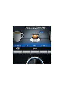 Siemens EQ.9 Plus Connect s500 TI9553X1RW – Machine à café automatique connectée avec écran tft – Broyeur céramique silencieux – 14 recettes de café – Mode