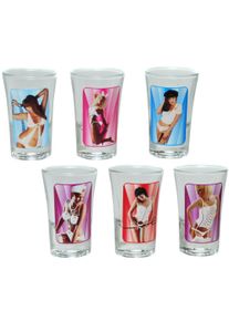 Set de 6 verres à liqueur Stripper