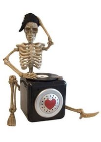 Funny Enregistreur DJ squelette