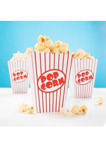 UNIQUE 8 boîtes à goûter pop-corn soirée cinéma 13 x 9,5 cm