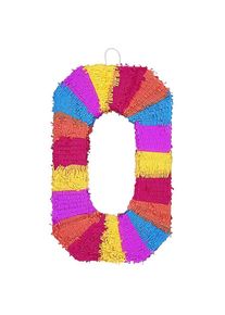 UNIQUE Farverige fest sjovt pinata nummer 0