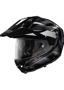 Nolan X-552 Ultra Carbon Puro N-Com, casco enduro , colore: Nero , dimensione: L