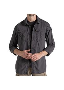 Craghoppers Nosilife Adventure Langarm Hemd III Overhemd Heren (XXL |grijs)