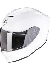 Scorpion EXO-JNR Air Solid, casque intégral enfants , couleur: Blanc , taille: L