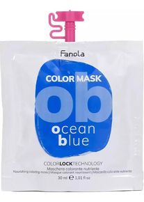 Fanola Color Mask Nourishing Colouring Mask - Ocean Blue 30 ml