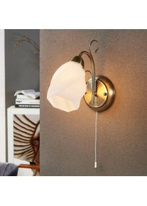 LINDBY Wall lamp Amedea in a romantic style