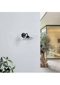 LINDBY Black country house style outdoor wall light Filip